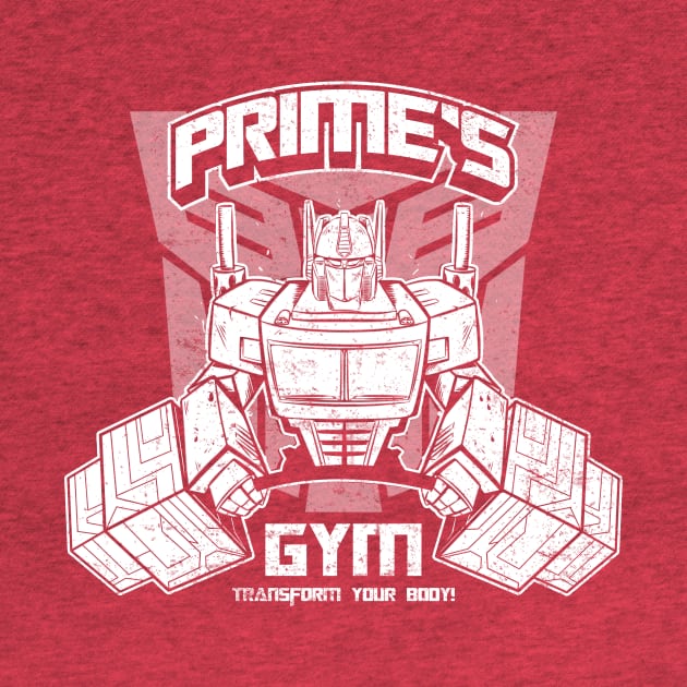 Prime's Gym by CoinboxTees